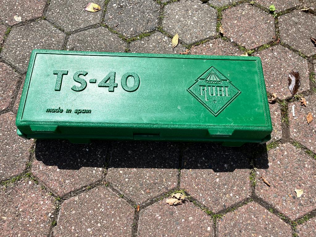 Rubi TS 40 tegelsnijder + reserve wieltjes, Ophalen of Verzenden, Gebruikt