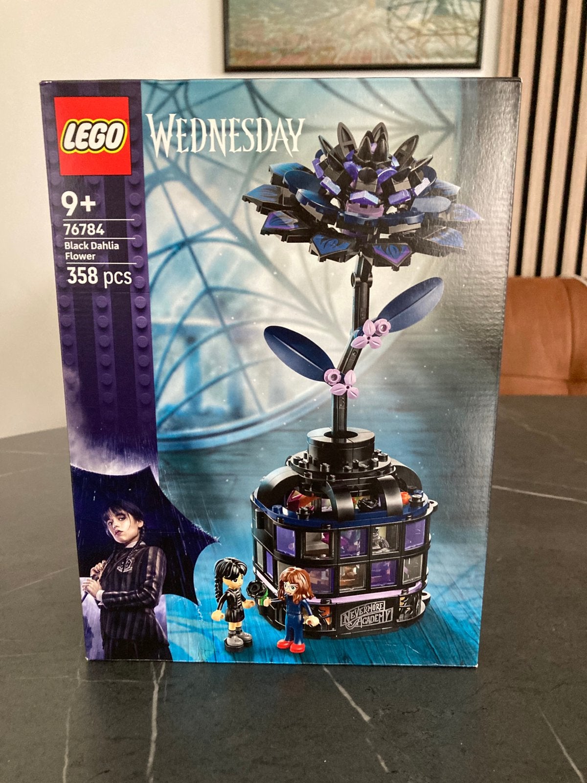 LEGO 76784 Wednesday BlackDahlia Flower, Overige thema's, Lego, Ophalen of Verzenden, Zo goed als nieuw