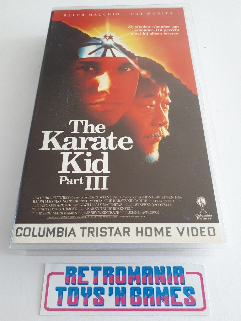 vhs actie - karate kid 3, Alle leeftijden, Verzenden, Gebruikt, Actie en Avontuur