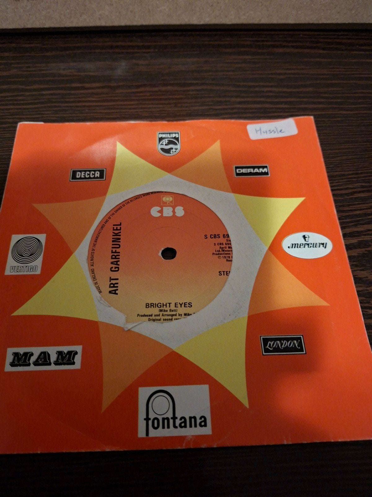 art garfunkel  / bright eyes, Ophalen of Verzenden, Zo goed als nieuw, Pop