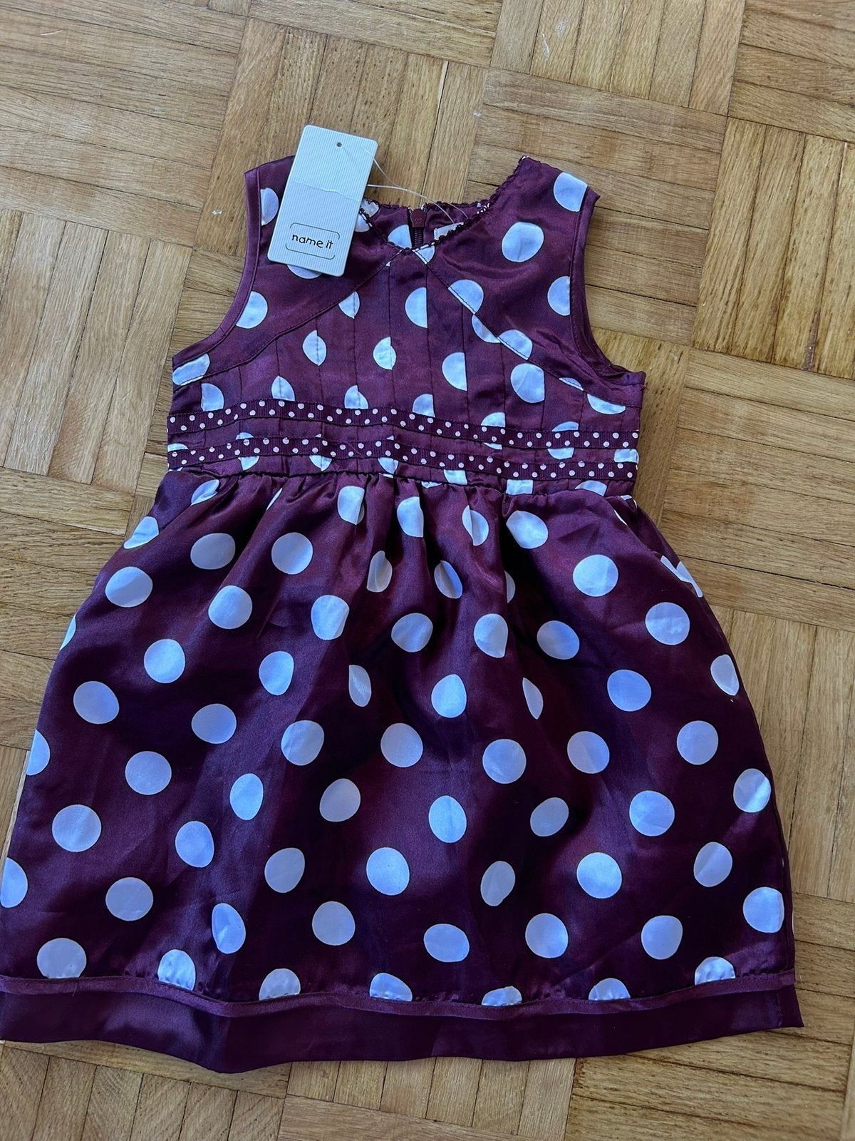 Nieuw jurkje polkadots, Ophalen of Verzenden, Nieuw, Meisje, Jurkje of Rokje