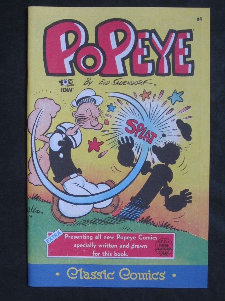 Classic Popeye #4 IDW 2012 By Bud Sagendorf (52 pages), Boeken, Strips | Comics, Eén comic, Amerika, Verzenden, Nieuw