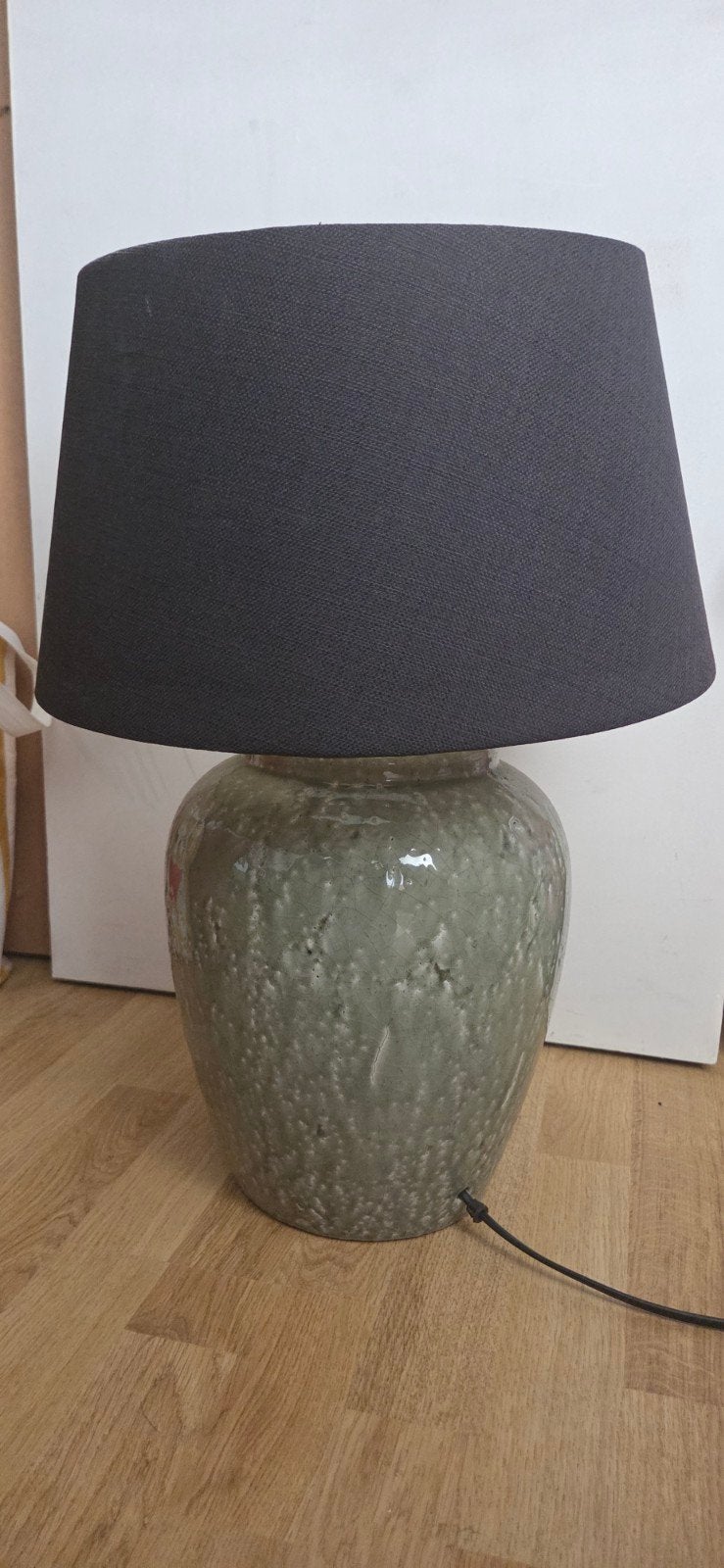 Mooie staande lamp, Ophalen
