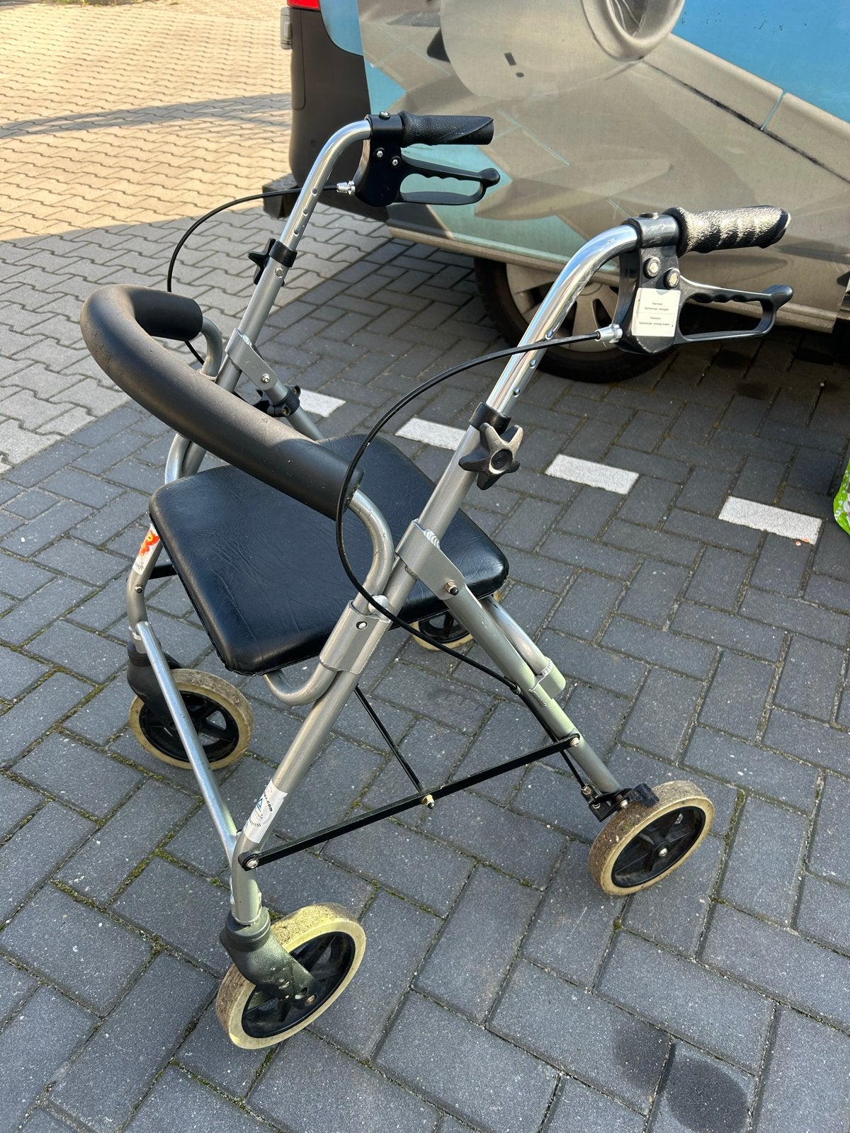 Rollator te koop, Diversen, Rollators, Ophalen, Opvouwbaar, Zo goed als nieuw