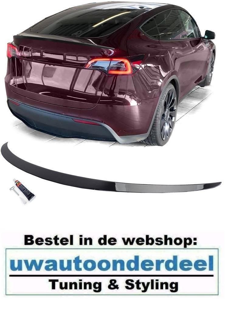 Achterklep Spoiler Glans Zwart Voor Tesla Model Y Performanc