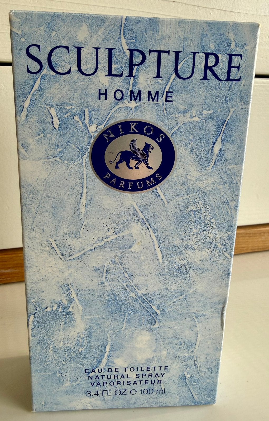 Nikos Sculpture Homme eau de toilette 100ml 90% vol, Ophalen of Verzenden, Zo goed als nieuw, Parfumfles, Gevuld