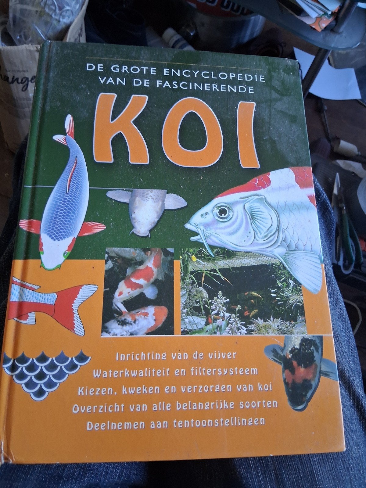 De Grote Encyclopedie van de Fascinerende Koi, Ophalen of Verzenden, Zo goed als nieuw