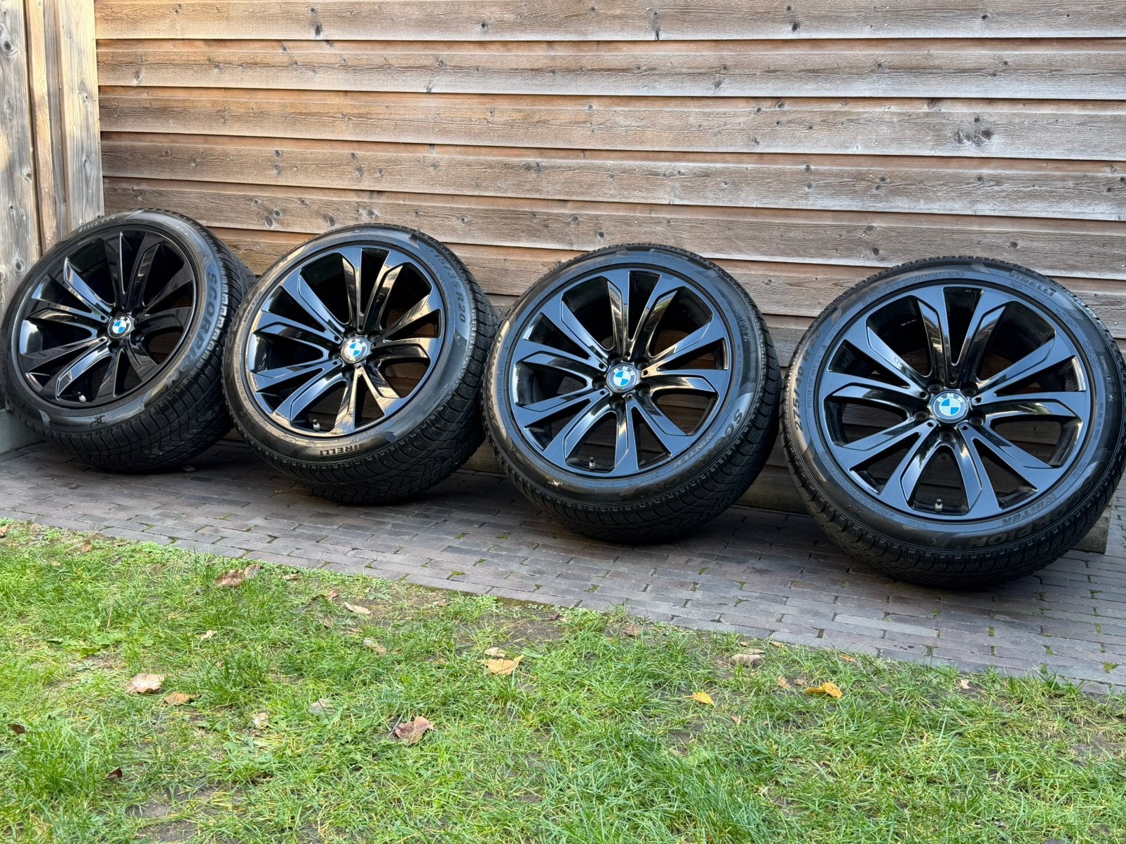 Orig BMW X5 X6 Styling 491 20 inch velgen breedset + winter, Auto-onderdelen, Gebruikt, Banden en Velgen, Personenwagen, Winterbanden