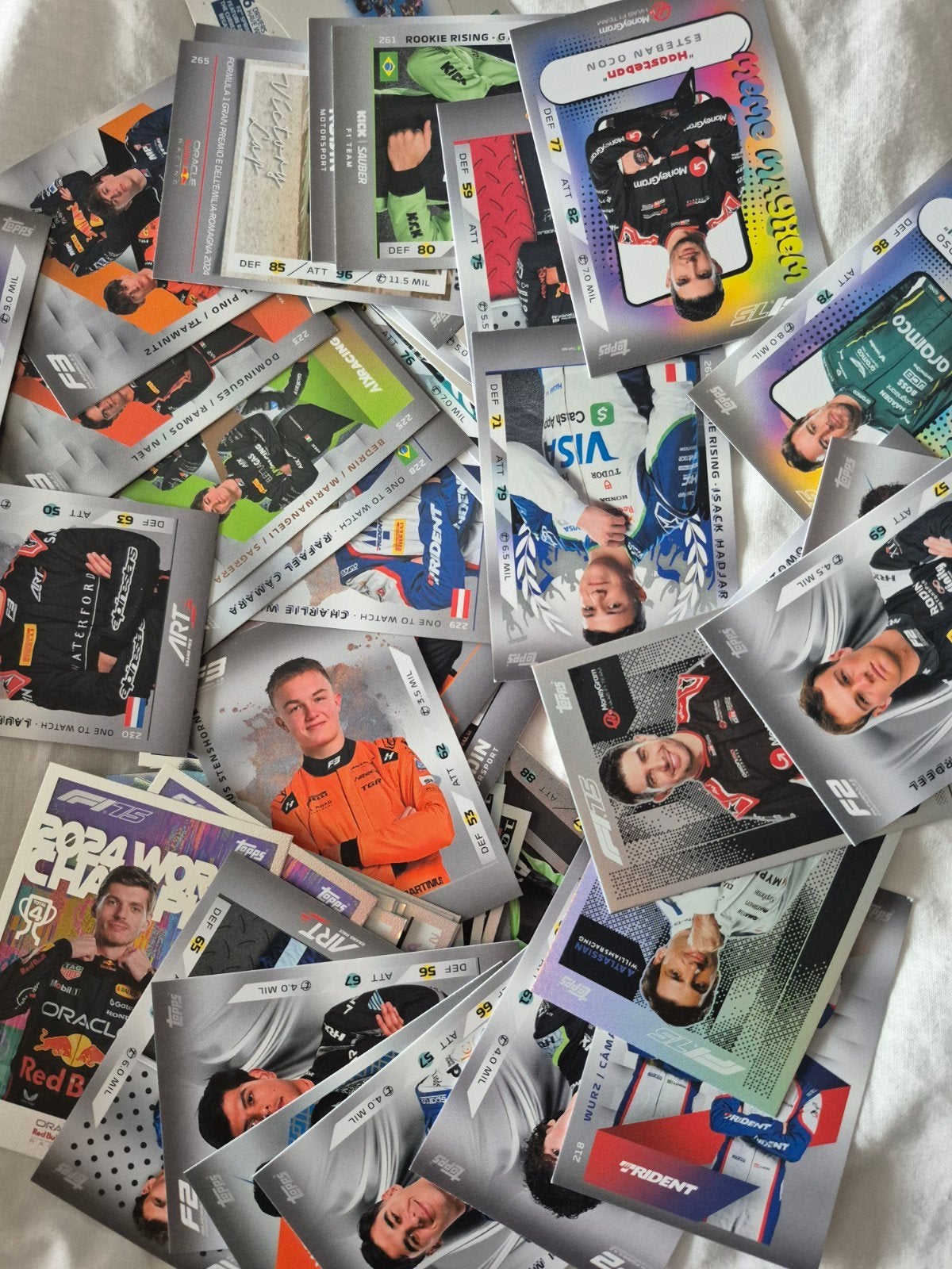 Formule 1 Spelerskaarten - Topps Turbo Attax 2025, Ophalen of Verzenden, Zo goed als nieuw, Meerdere plaatjes