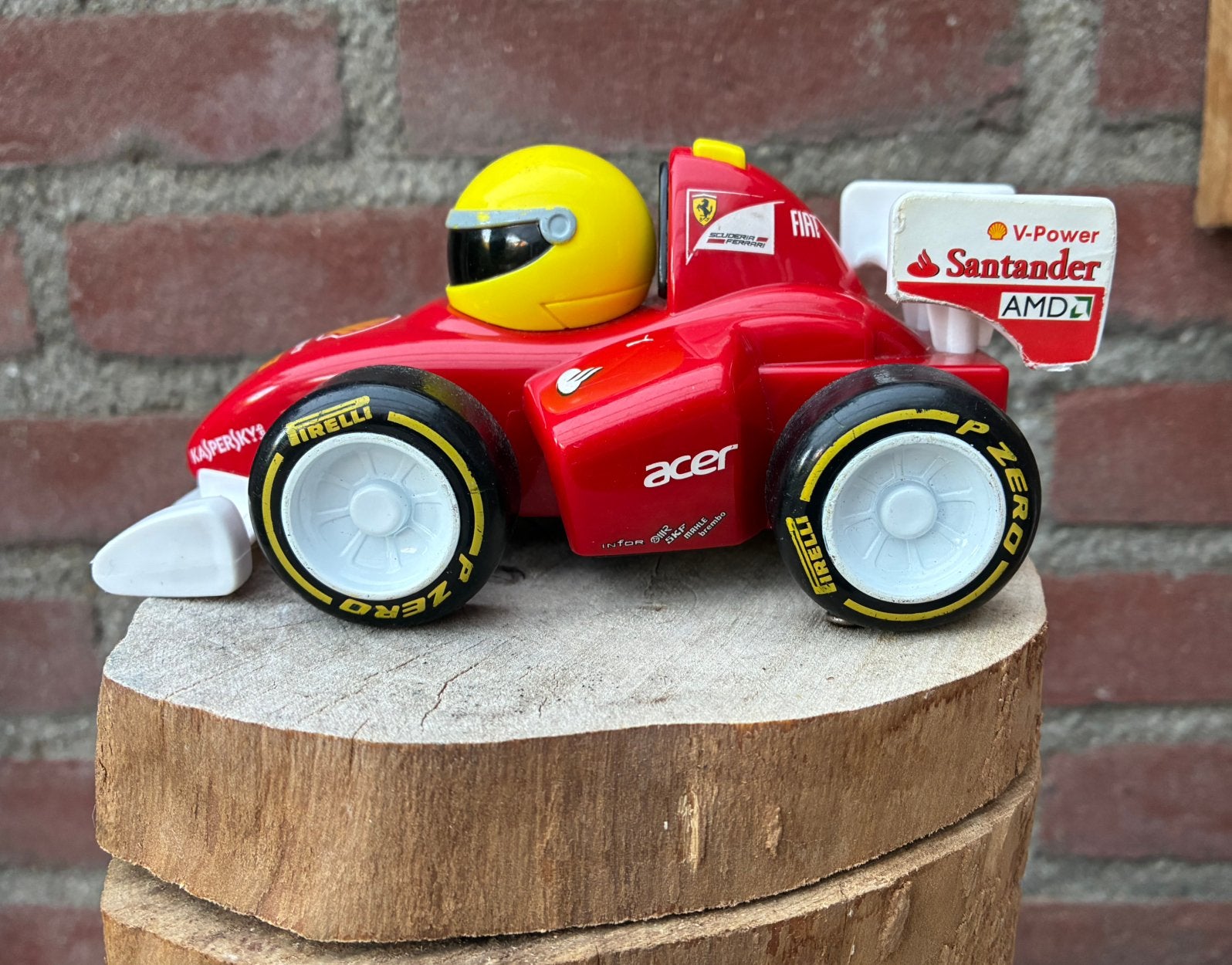 Bburago Junior Ferrari Touch and Go, Ophalen of Verzenden, Zo goed als nieuw