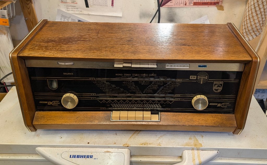 Stereo Philips radio b5x43a FM stereo, Ophalen