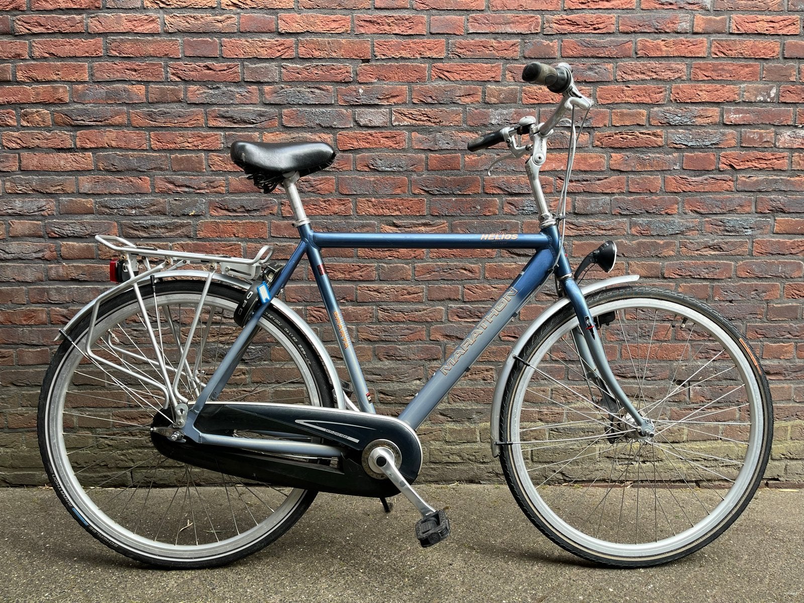 28 inch Herenfiets Sparta Goed onderhouden, Fietsen en Brommers, Fietsen | Heren | Herenfietsen, Ophalen, Sparta, Gebruikt, Velgrem
