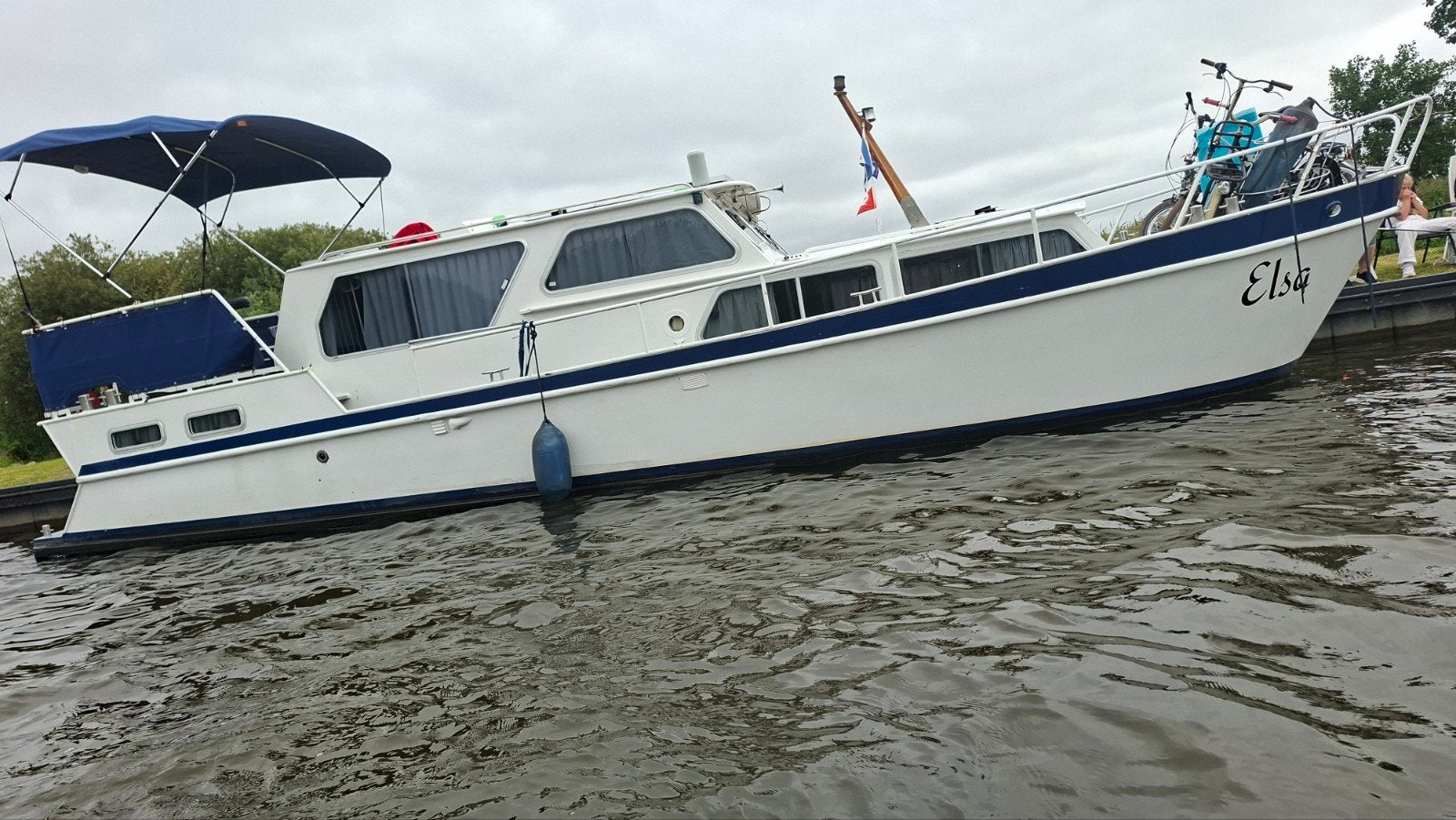 Combi Kruiser 1100 × 320 complete uitrusting, Watersport en Boten, Motorboten en Motorjachten, Ophalen, Gebruikt, Binnenboordmotor