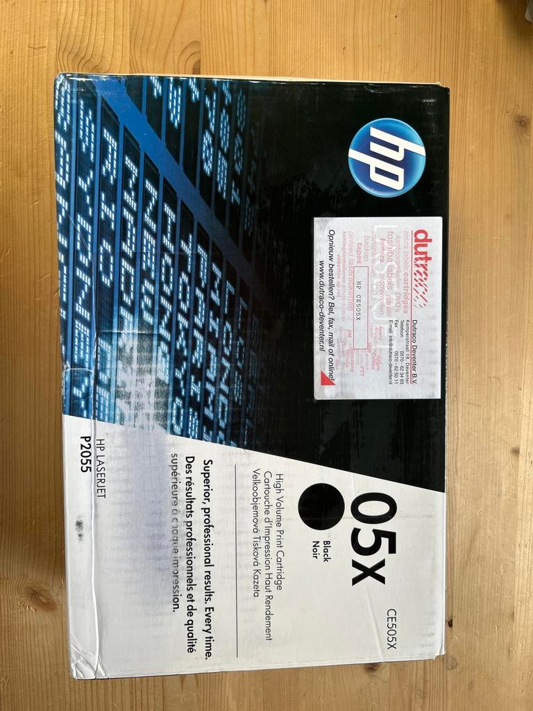 HP LaserJet CE505X Zwarte Toner Cartridge, Hp, Hp, Overige typen, Ophalen of Verzenden
