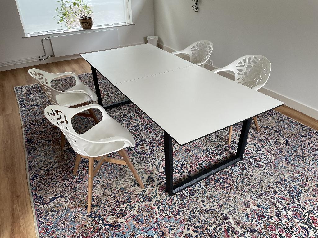 uittrek-eettafel Bolia, Ophalen, 50 tot 100 cm, Vijf personen of meer, Eikenhout