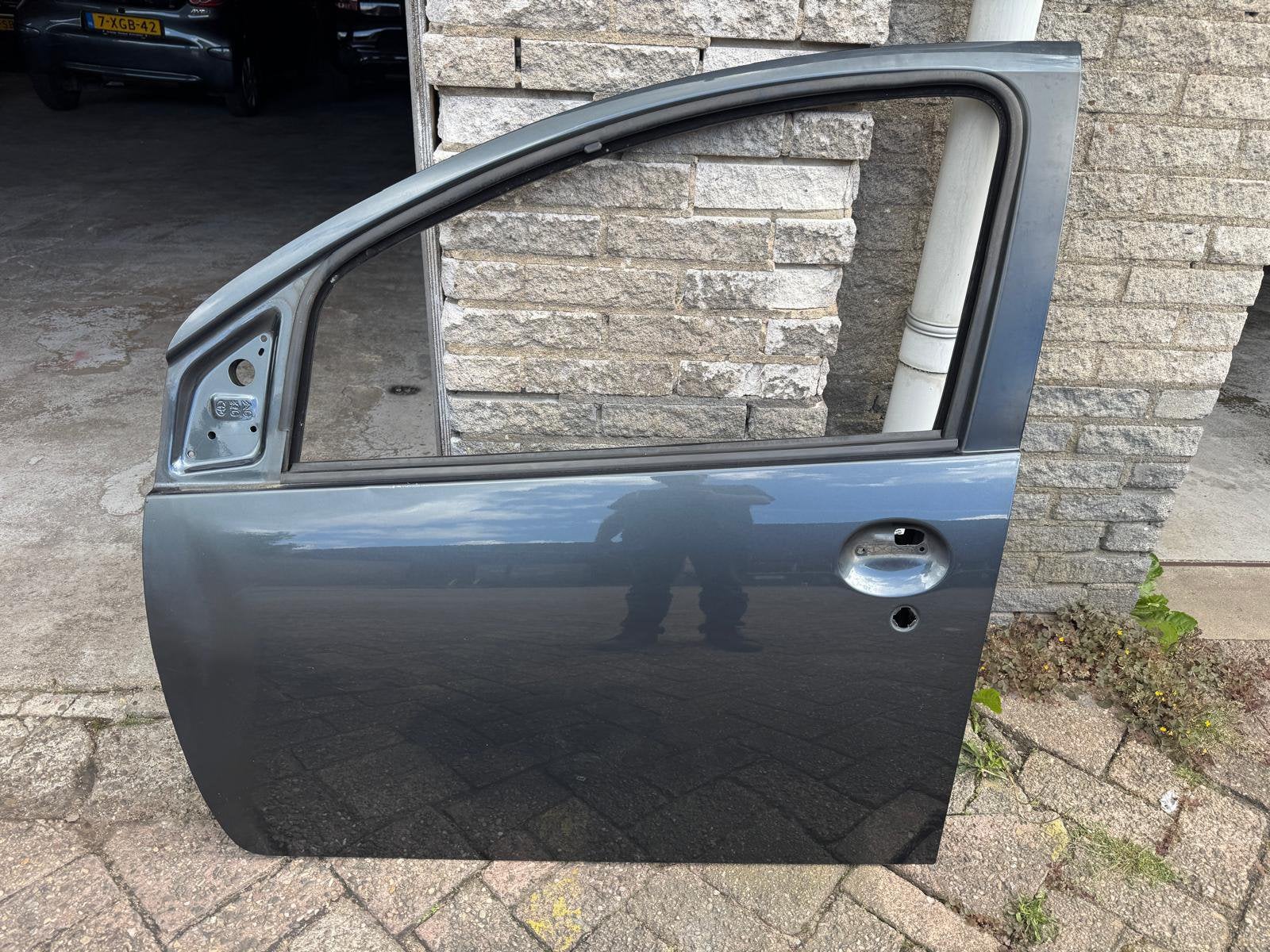 C1, aygo, 107 linker voordeur kta antraciet bj 2005-2014, Ophalen, Voor, Toyota, Deur