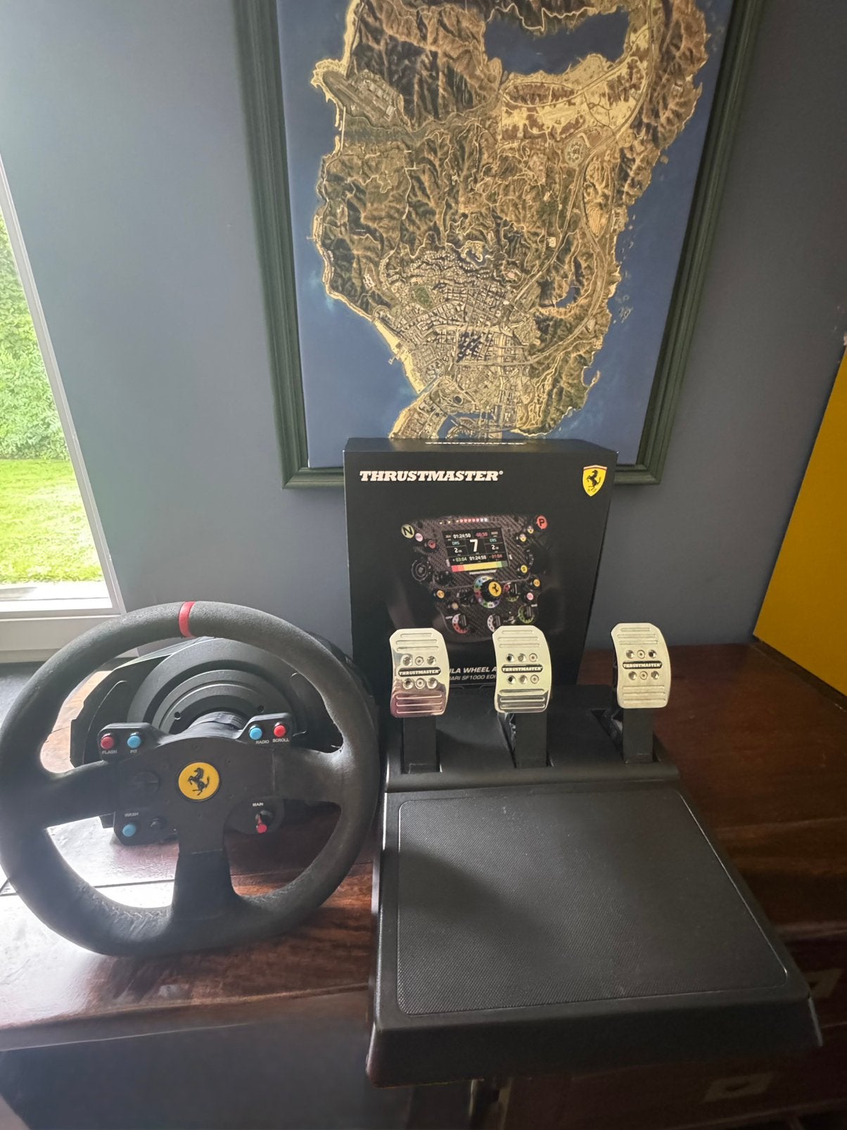 Thrustmaster SF1000 + T300 Alcantara Edition Volledige Set, Spelcomputers en Games, Ophalen of Verzenden, Overige merken, Zo goed als nieuw
