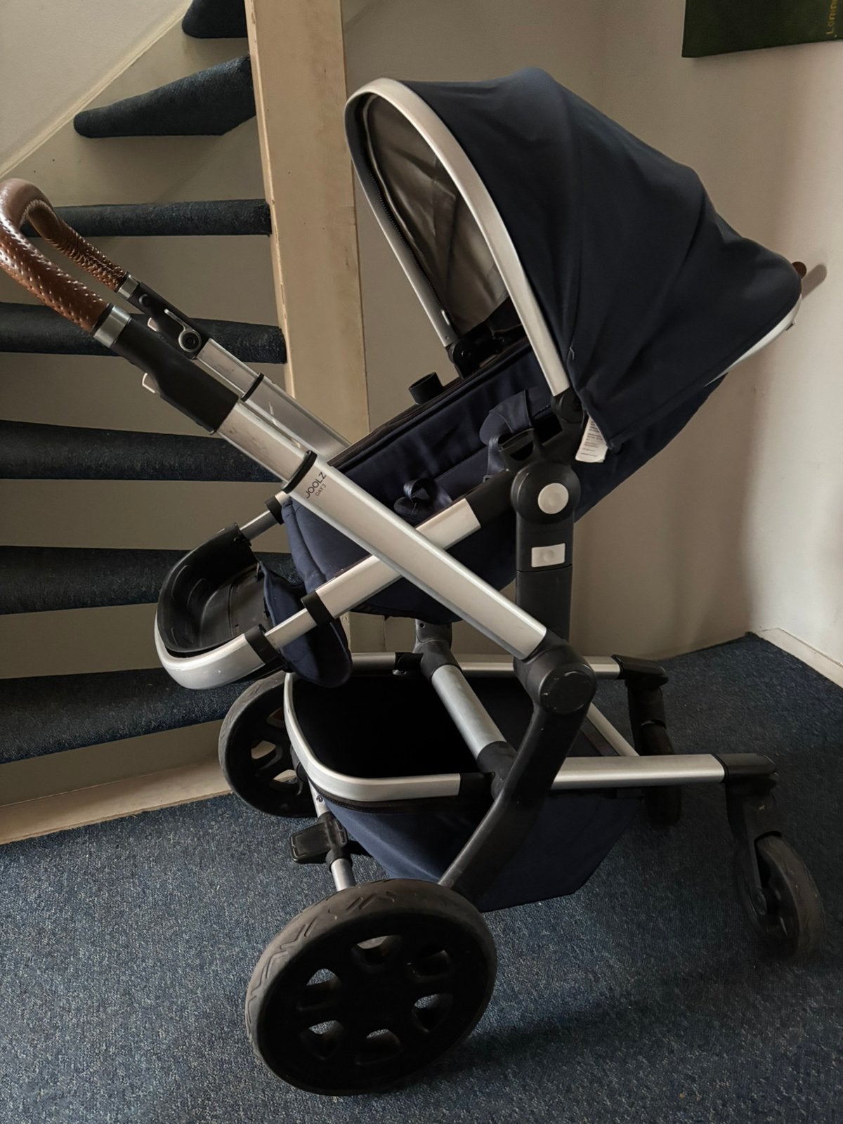 Complete Joolz Day 3 combiwagen in parrot blue, Kinderen en Baby's, Gebruikt, Luchtbanden, Combiwagen, Ophalen