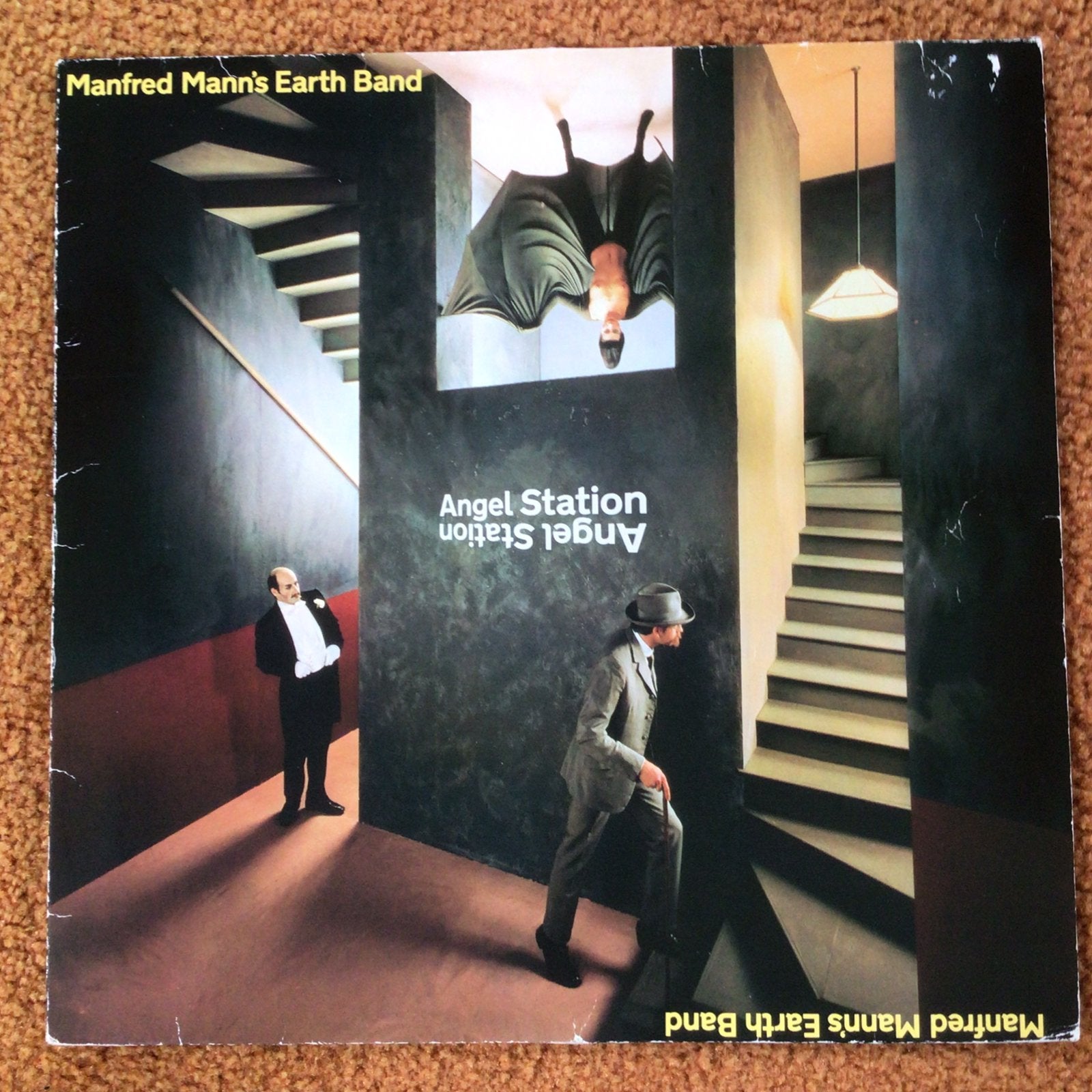 Lp - Manfred Mann’s Earth Band - Angel Station, Ophalen of Verzenden, Zo goed als nieuw, LP
