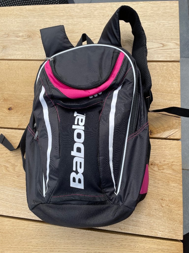 Tennis rugtas roze.Babolat!, Sport en Fitness, Zo goed als nieuw, Tas, Babolat, Ophalen