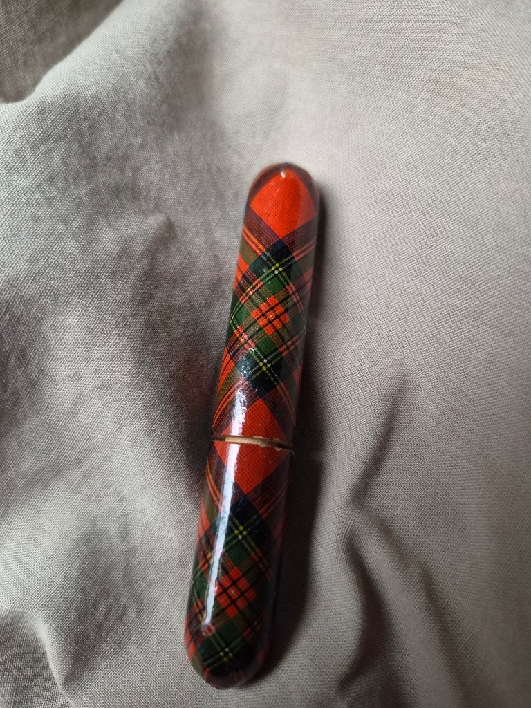 Tartanware Mauchline naaldenkoker, Ophalen of Verzenden