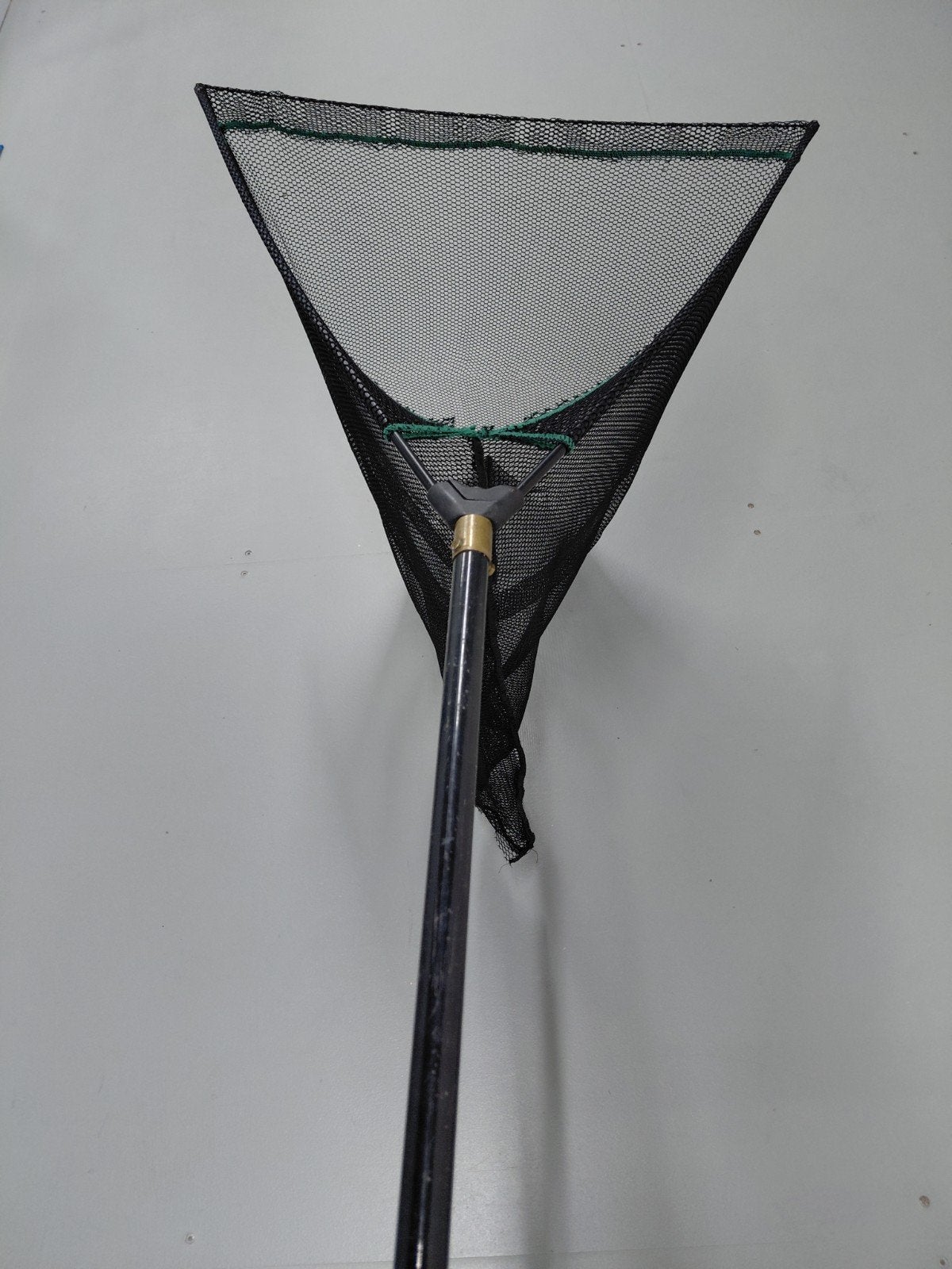 Mooi Keenets karper schepnet 75x65x75cm + vaste steel 180cm, Watersport en Boten, Hengelsport | Karpervissen, Ophalen, Net of Fuik