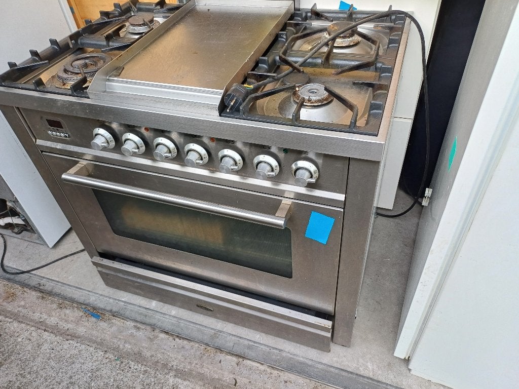 Boretti fornuis, Witgoed en Apparatuur, Fornuizen, Gebruikt, 60 cm of meer, Gas, Vrijstaand