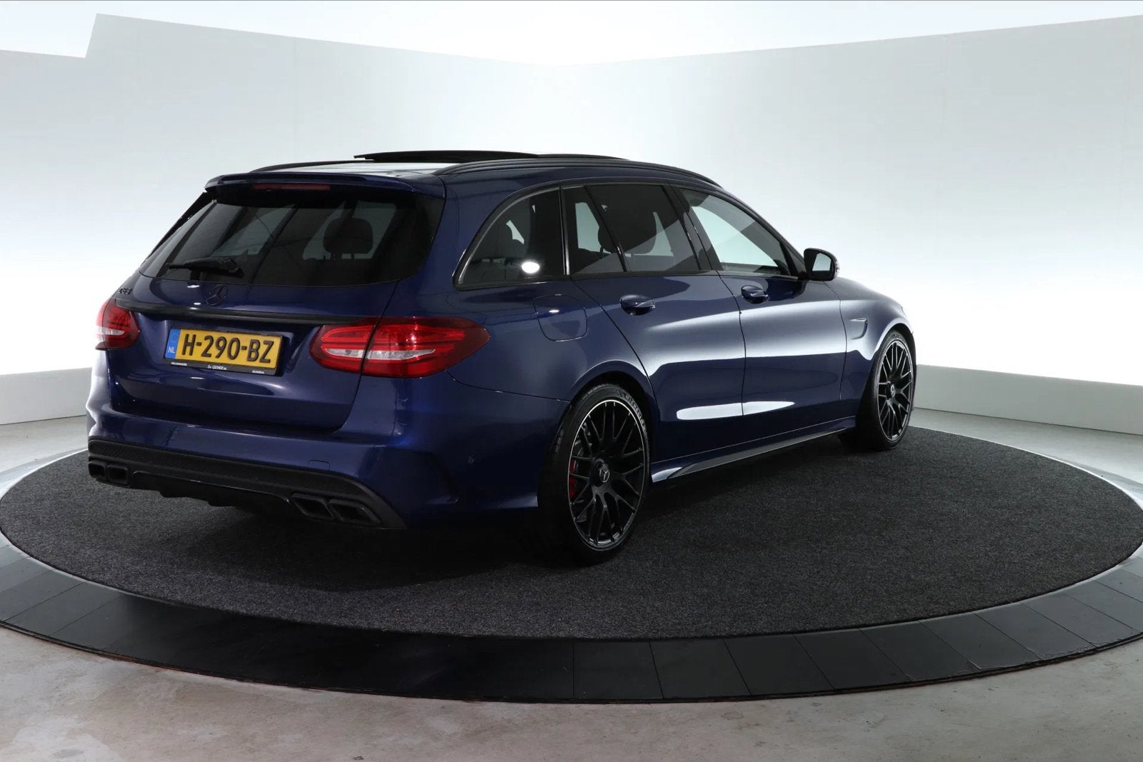 Mercedes-Benz C-Klasse C63 4.0 350KW Estate Speedsh 2015, Auto's, Automaat, Achterwielaandrijving, 8 cilinders, Blauw