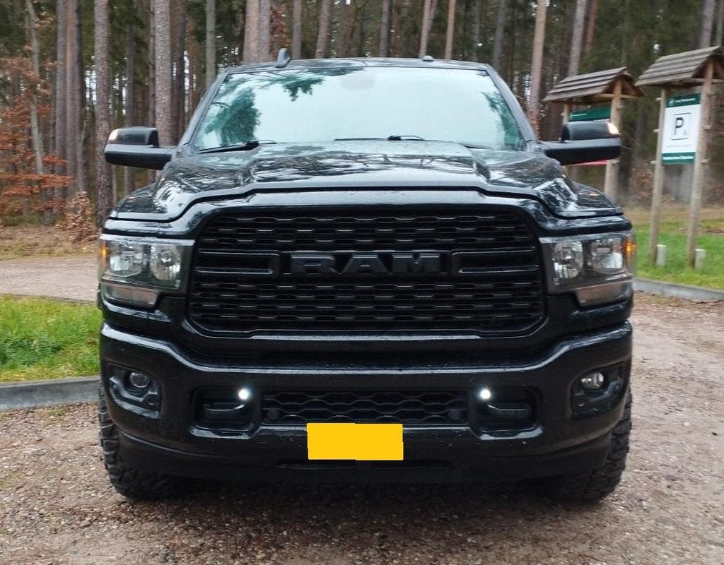 Dodge Ram 2500 6.7 Cummins MEGA CAB normaal Rijbewijs B, Auto's, Gebruikt, Zwart, 2880 kg, Zwart