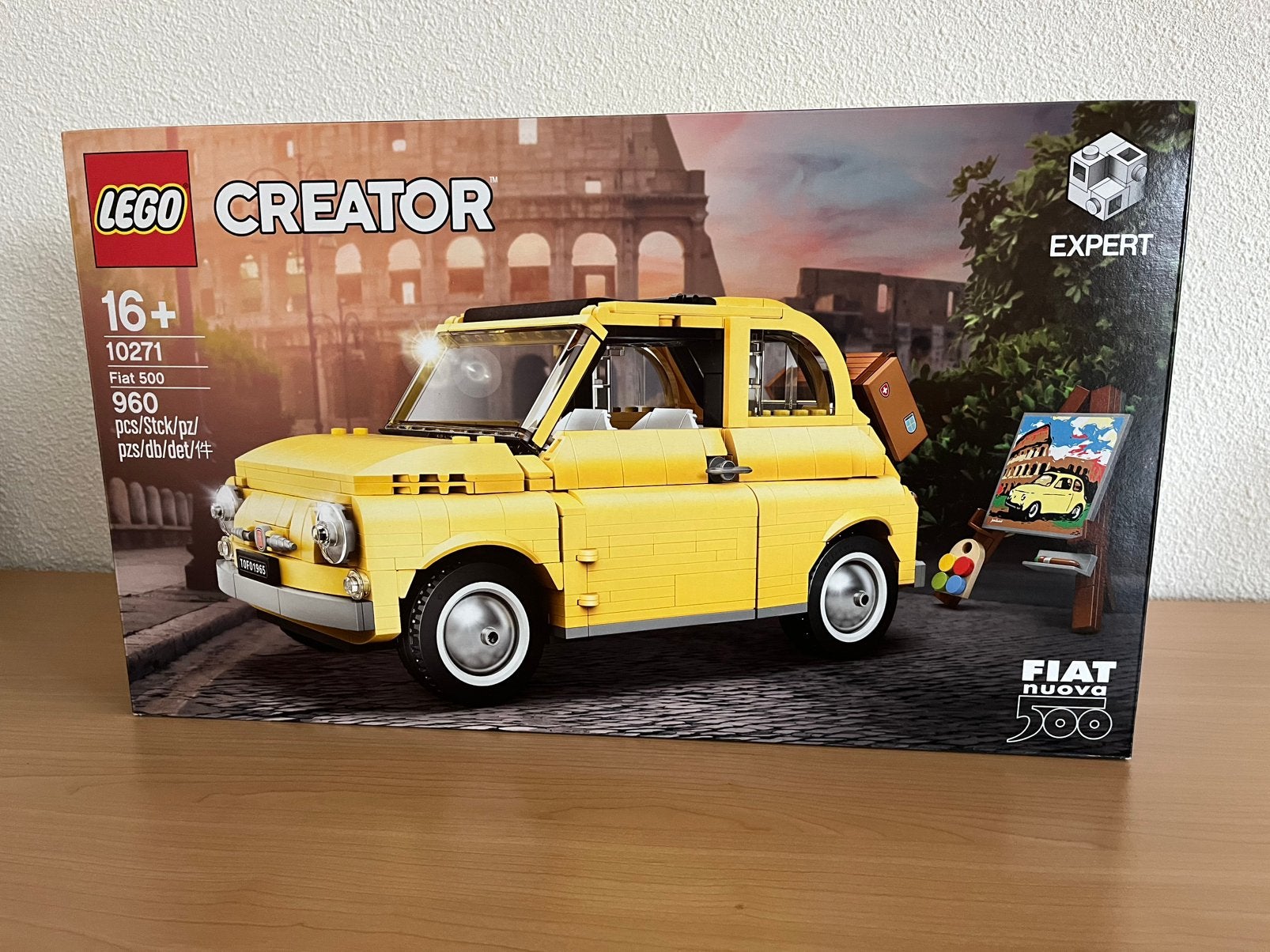 LEGO Fiat 500 nummer 10271 Nieuw in ongeopende verpakking!, Lego, Nieuw, Ophalen of Verzenden, Ongeopend/sealed