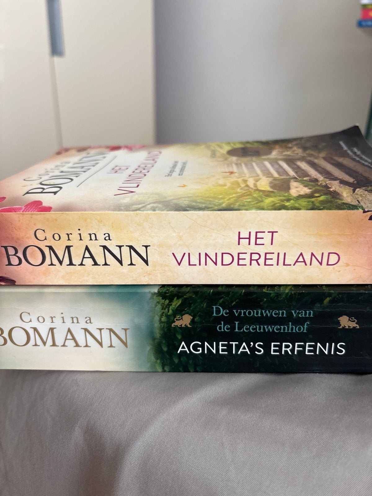 Corina Bomann Boeken: Het Vlindereiland & Agneta's Erfenis, Ophalen, Gelezen, Nederland