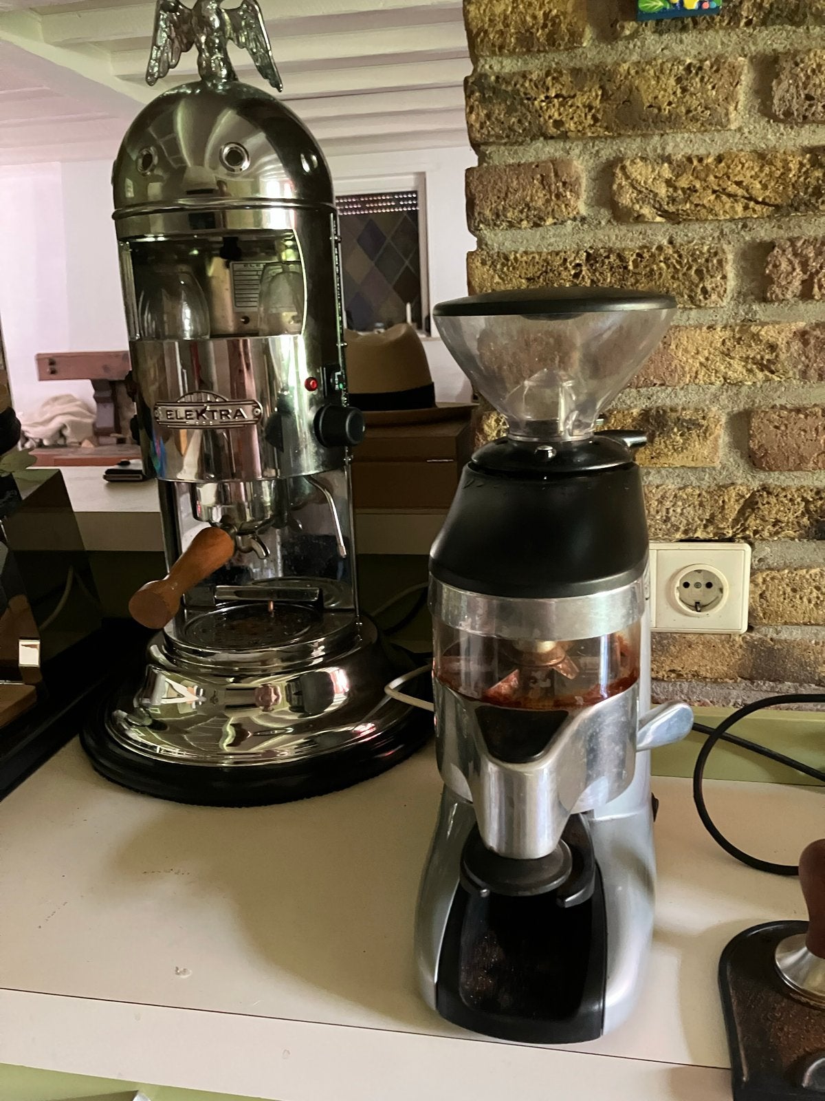 Compak K3 Elite Koffiemolen - Handcrafted kwaliteit, Ophalen, Gebruikt