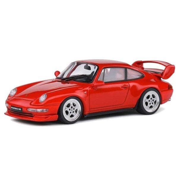 Porsche 911 (993) RS Clubsport 1993 Rood Schaal 1/18 Solido, Solido, Auto, Solido, Nieuw