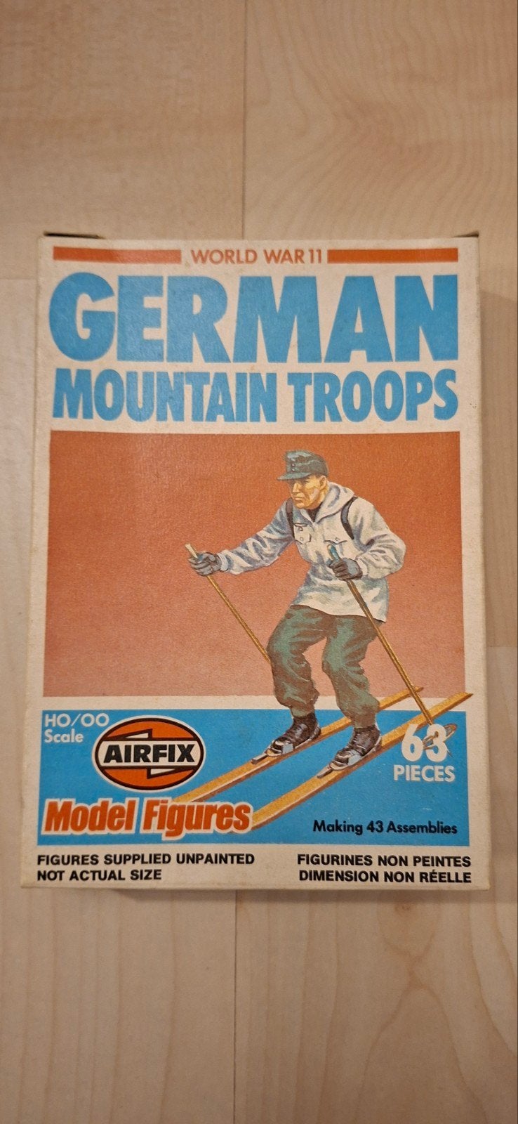 Airfix German Mountain Troops HO/OO Schaal WOII Figuren, Ophalen of Verzenden, Gebruikt, 1:35 tot 1:50, Figuur of Figuren