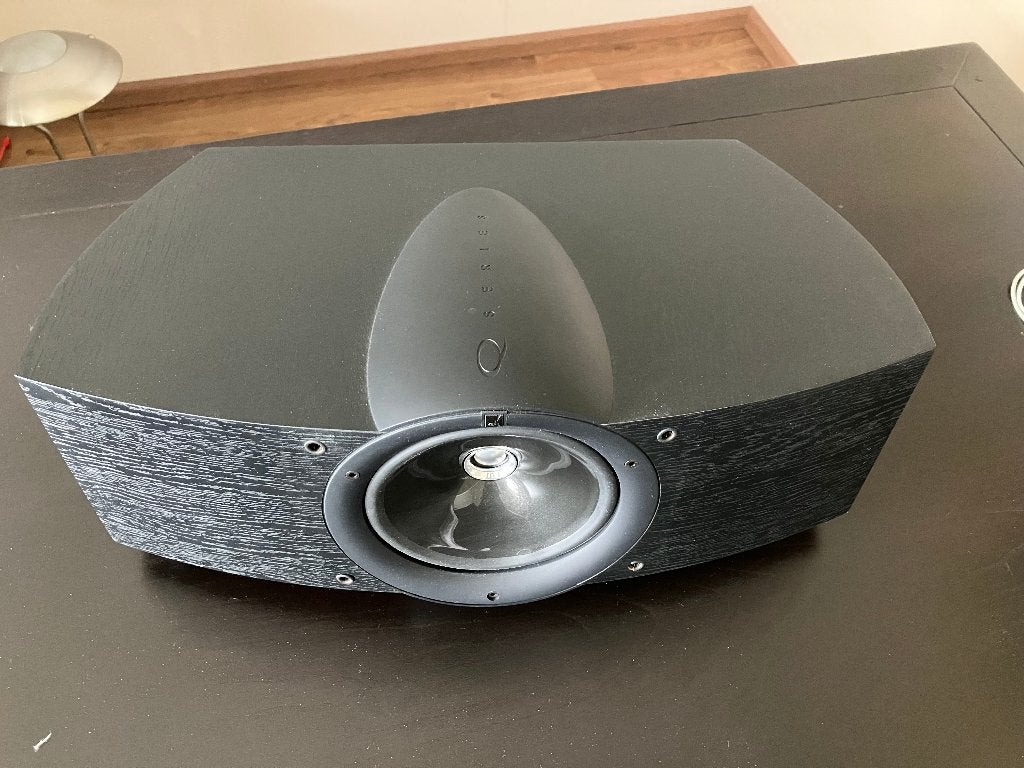 KEF Q9c centerspeaker te koop, Audio, Tv en Foto, Zo goed als nieuw, 60 tot 120 watt, Center speaker, Ophalen