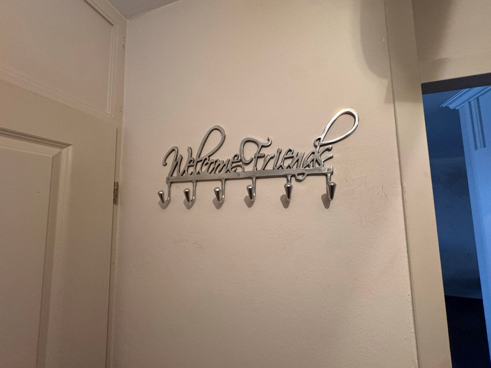 Rivièra Maison kapstok "Welcome Friends", Gebruikt, Minder dan 100 cm, Metaal, Ophalen