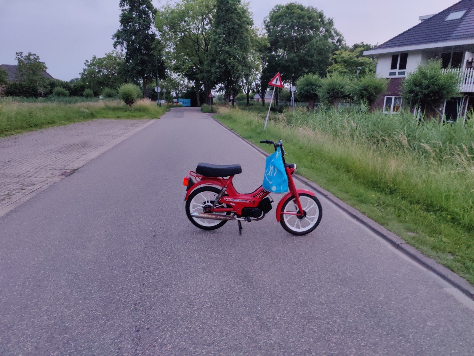 Tomos A 35 blauw kenteken alleen Te Ruil, Fietsen en Brommers, Ophalen of Verzenden, Gebruikt, Overige merken