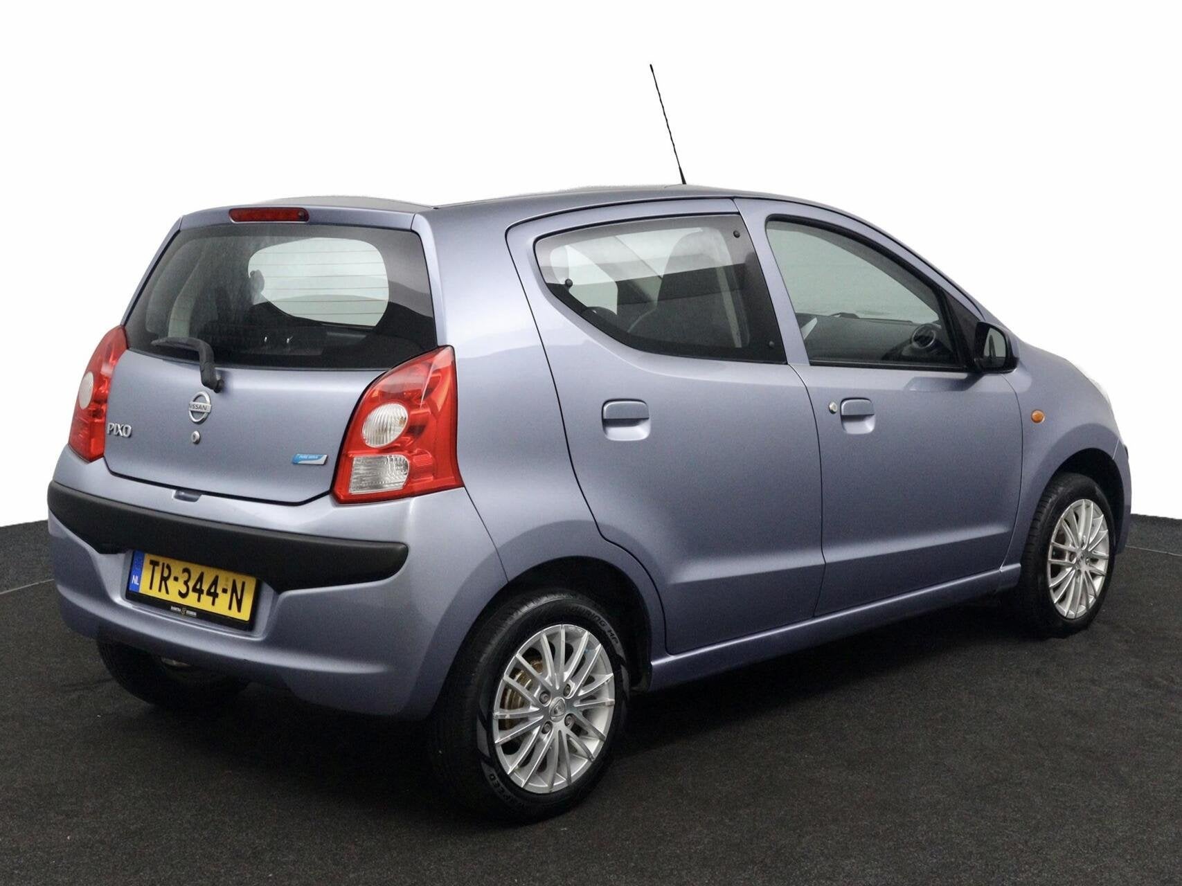 Nissan Pixo 1.0 Connect Edition blauw, Voorwielaandrijving, Euro 5, Gebruikt, 200 kg