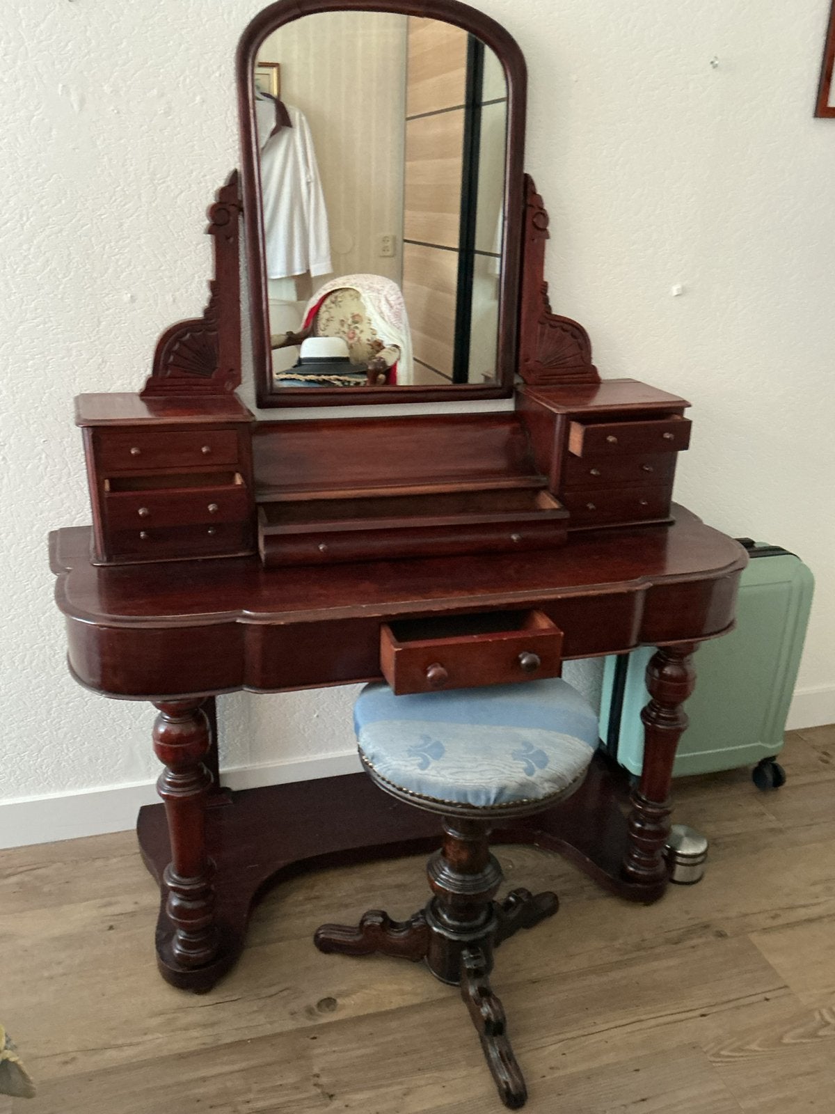 Mooie kaptafel, Ophalen, Zo goed als nieuw, 50 tot 100 cm, Minder dan 100 cm