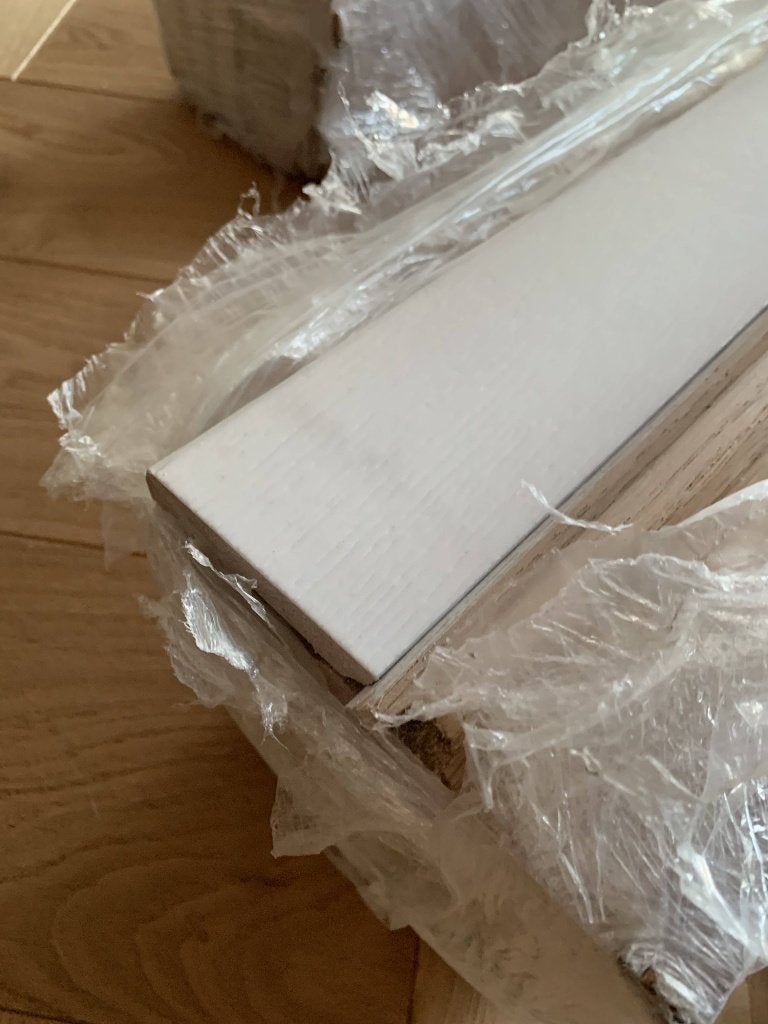 Eikenhouten Plinten 110 meter totaal, Ophalen, Eiken, Nieuw, 200 tot 250 cm