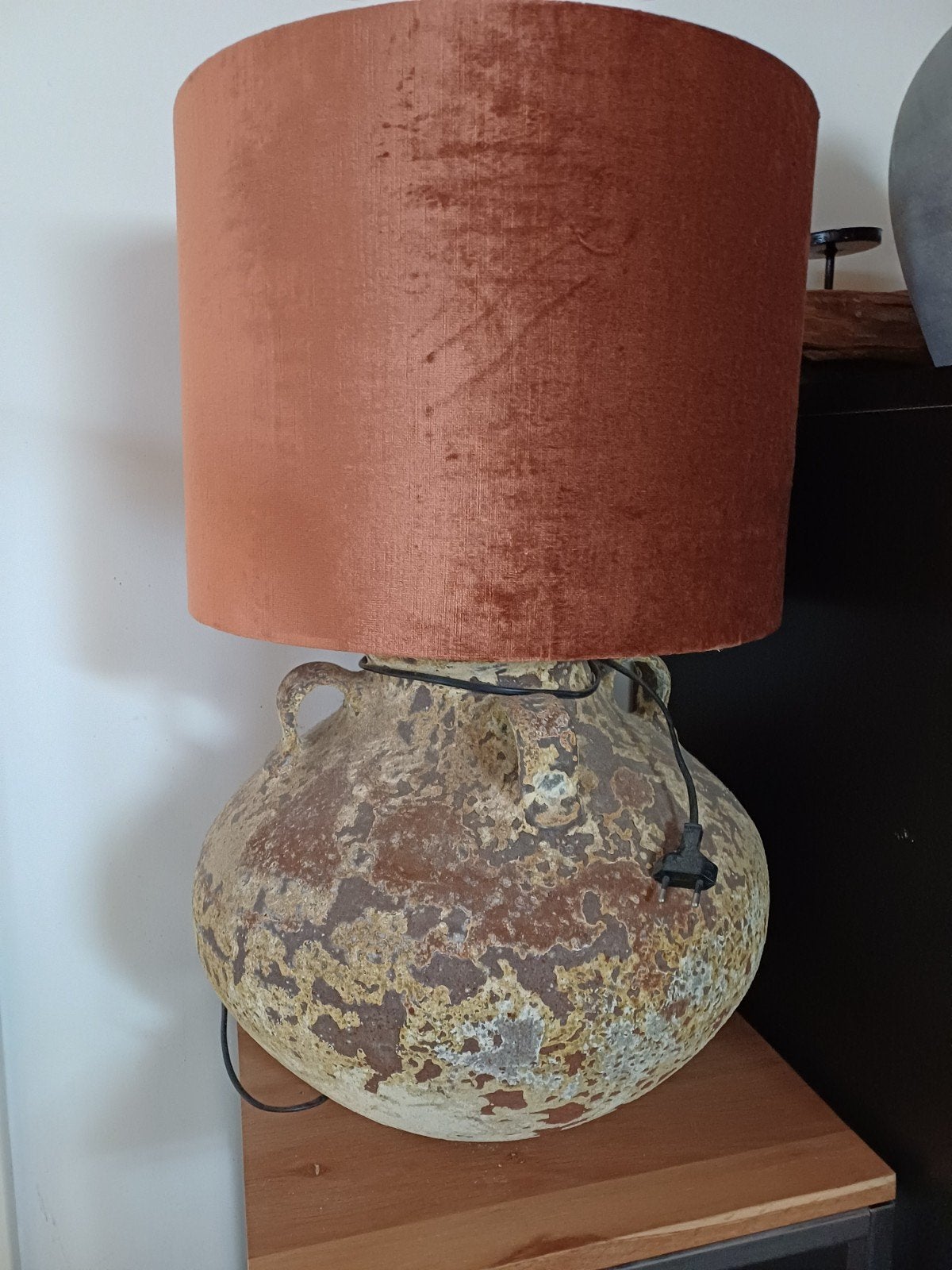 Kruiklamp, Ophalen, Tafellamp, Meerkleurig, Rond
