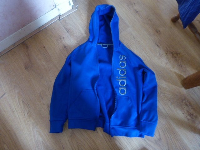 Blauw vest Adidas, Adidas, Gebruikt, Meisje, Trui of Vest