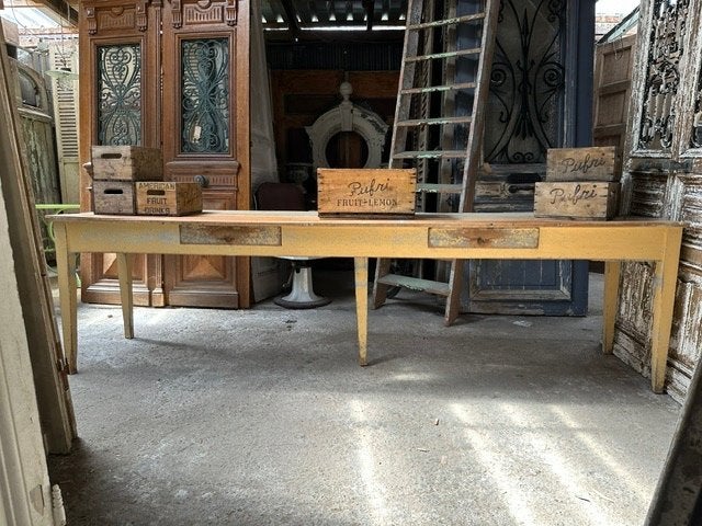 antieke kloostertafel tafel lange eettafel keukentafel oude, Huis en Inrichting, Gebruikt, 200 cm of meer, Rechthoekig, 50 tot 100 cm