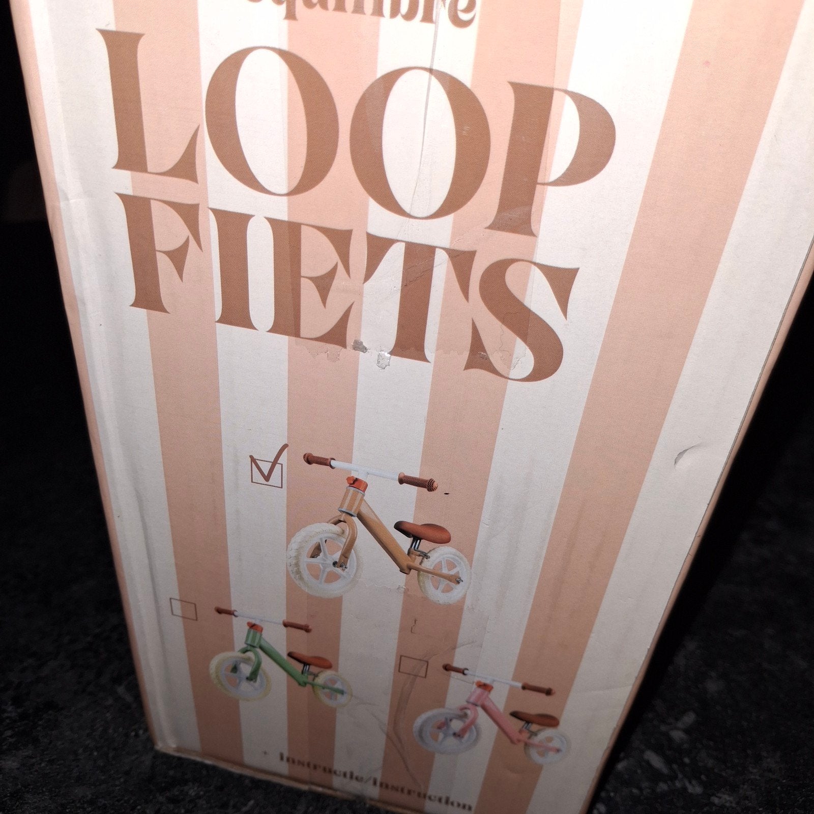 loopfiets nieuw in doos, Ophalen, Nieuw, Loopfiets
