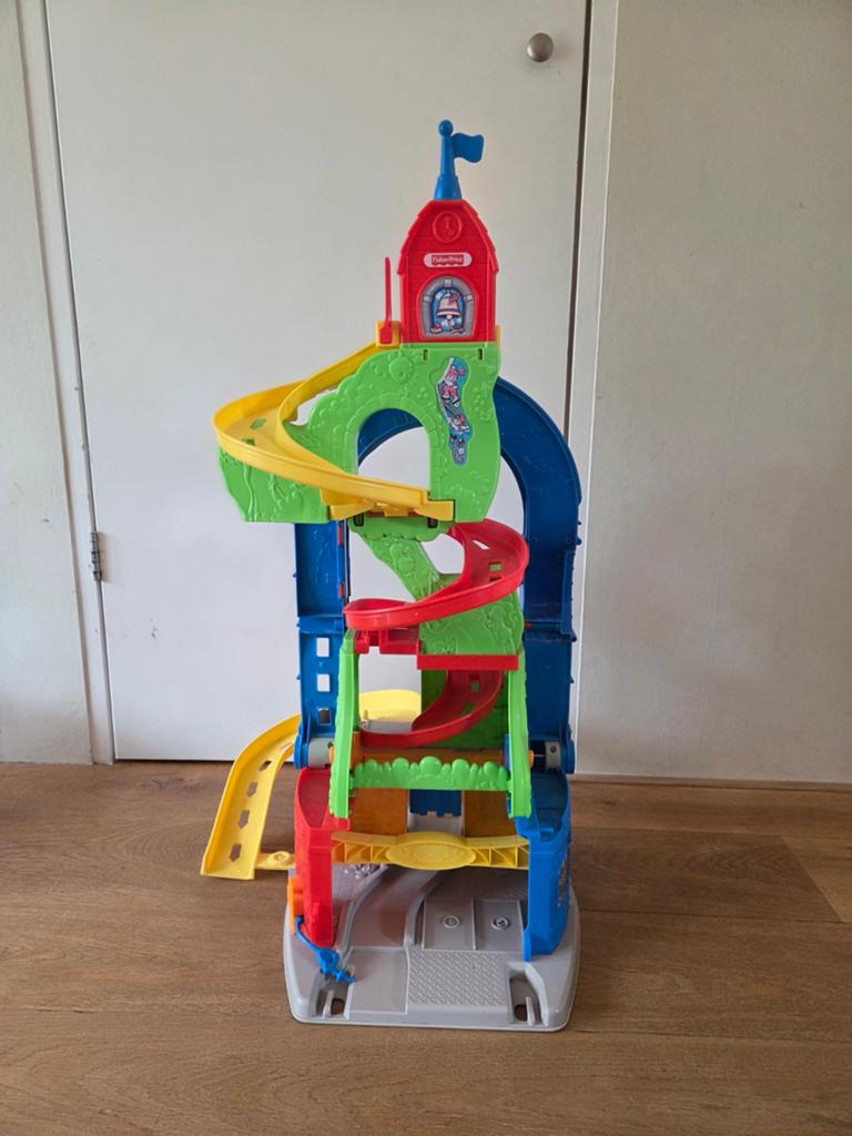 Fisher Price racebaan, Ophalen, Gebruikt, Speelset