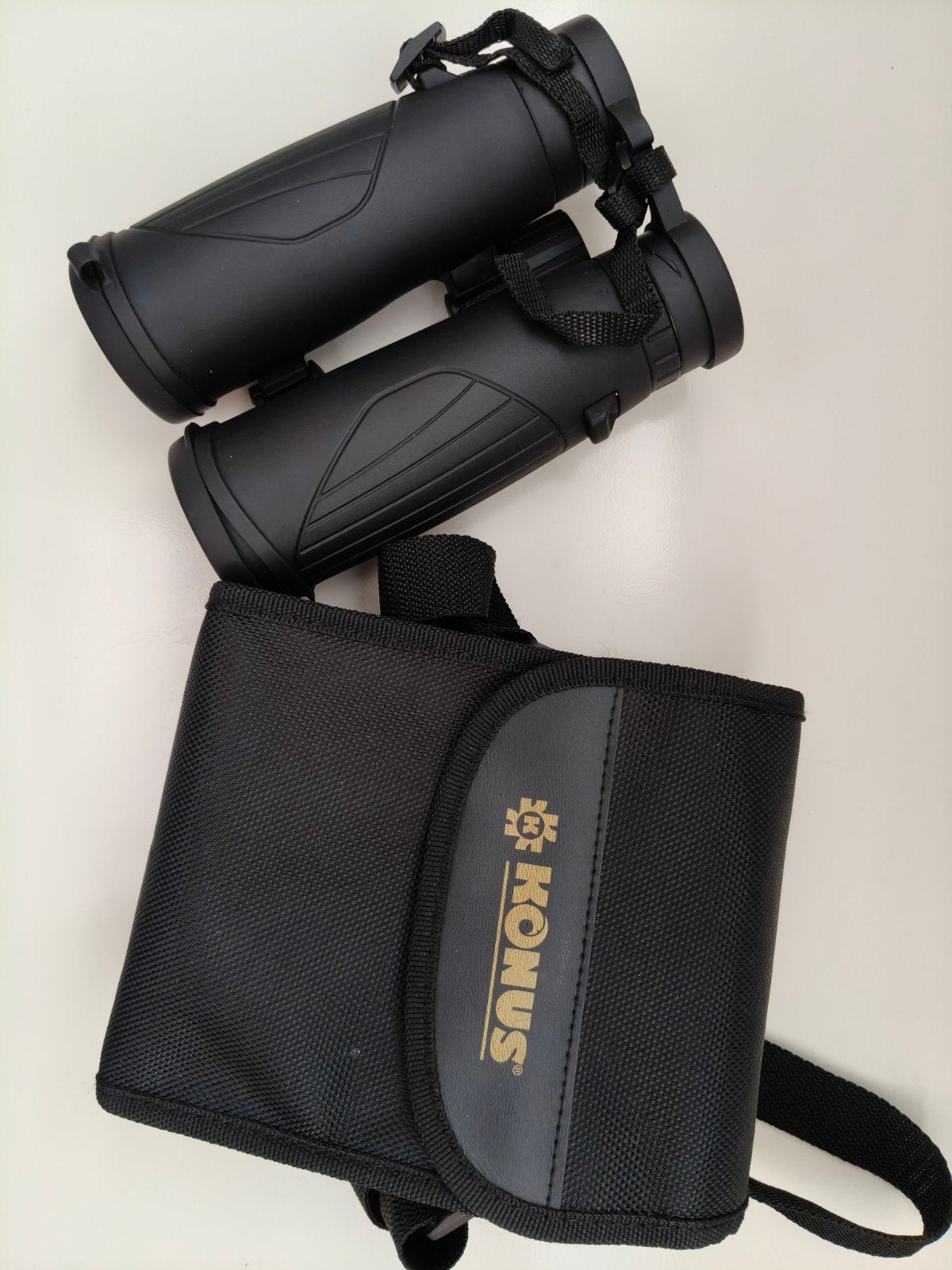 Konus Verrekijker 8x42 met hoes, Dakkant (recht), Ophalen of Verzenden, Zo goed als nieuw, 8 tot 12x