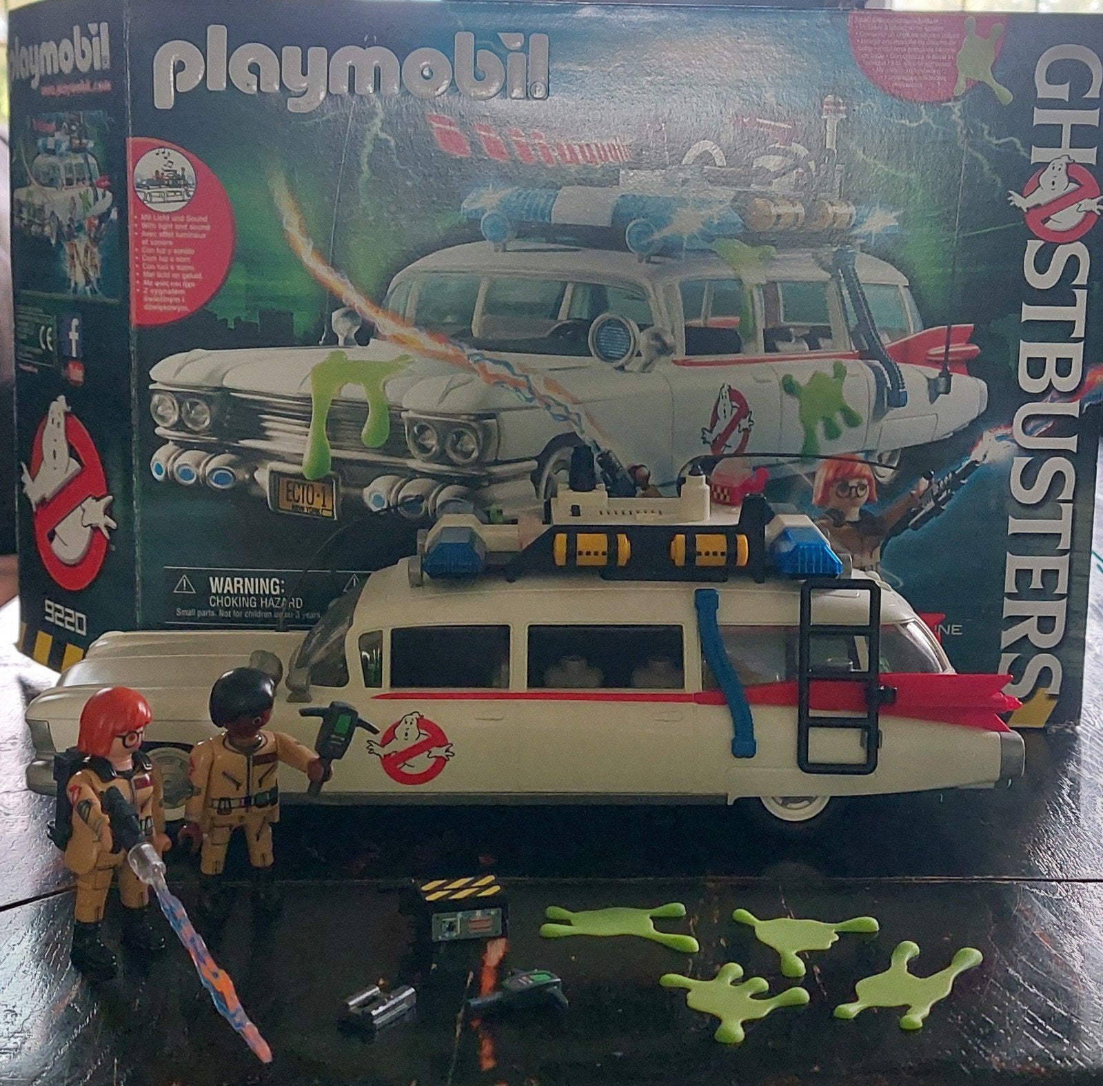 playmobil ghostbusters auto 9220, Ophalen of Verzenden, Gebruikt