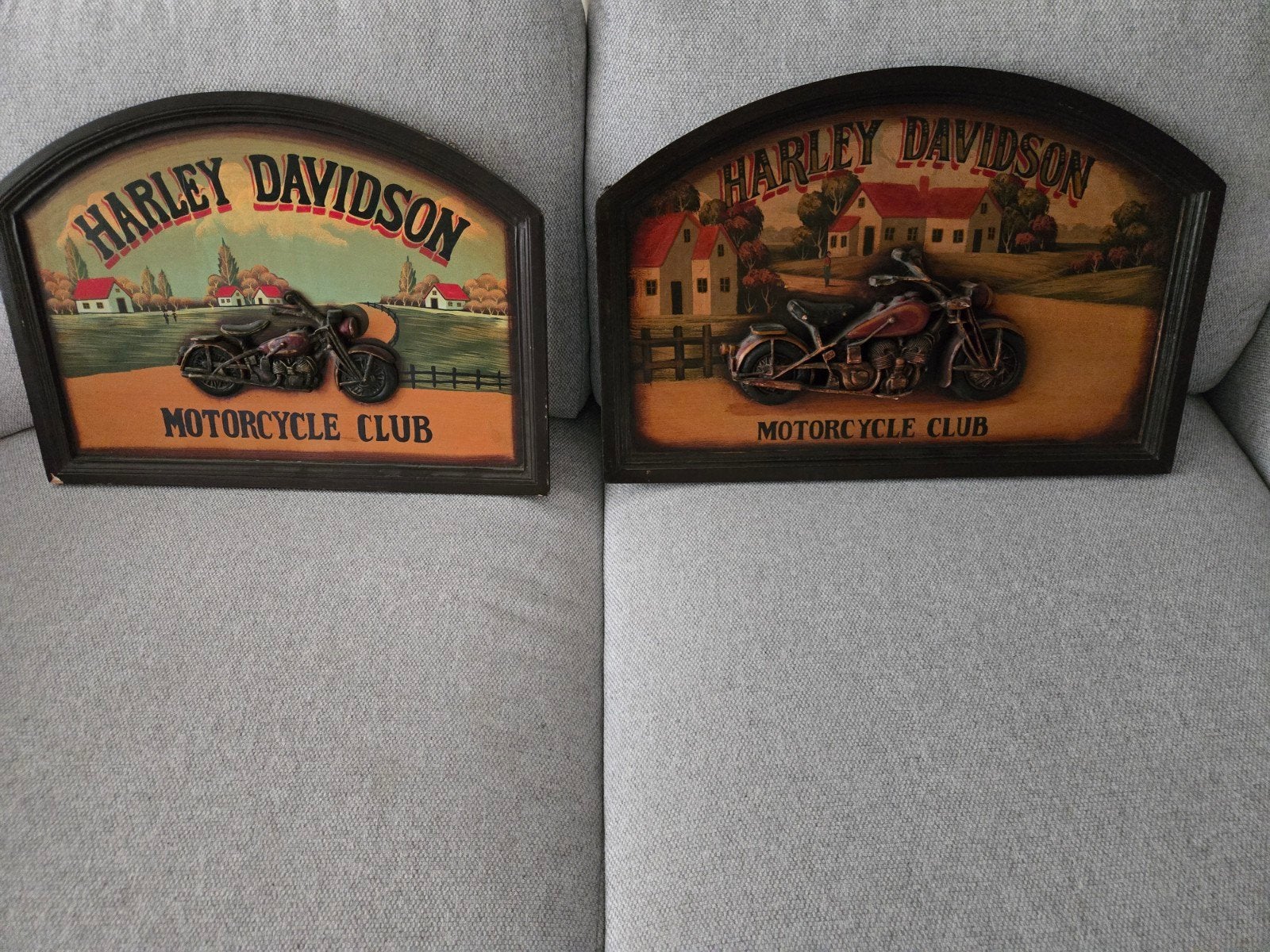 Harley davidson wanddecoratie, Ophalen, Motoren