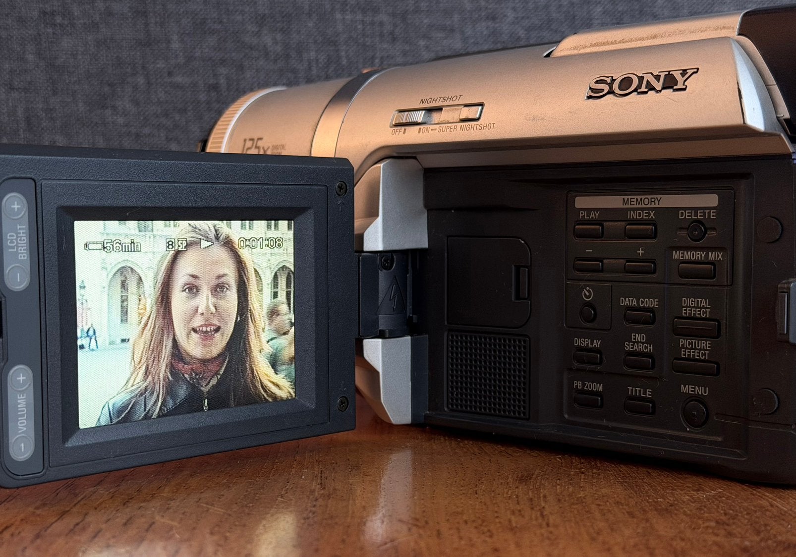 Sony DCR-TRV420E, Digital8, Hi8/Video8, NightShot, GETEST!, 20x of meer, Overige soorten, Ophalen of Verzenden, Zo goed als nieuw