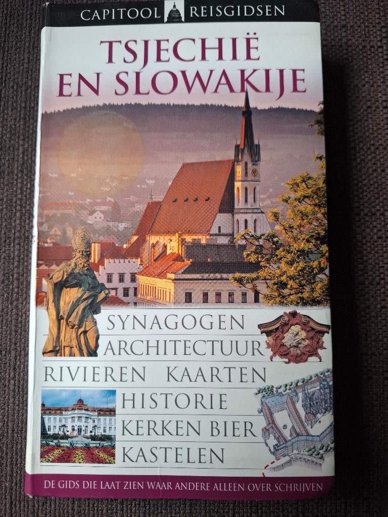 Capitool reisgids Tsjechië en Slowakije, Boeken, Reisgidsen, Gelezen, Capitool, Europa, Ophalen of Verzenden